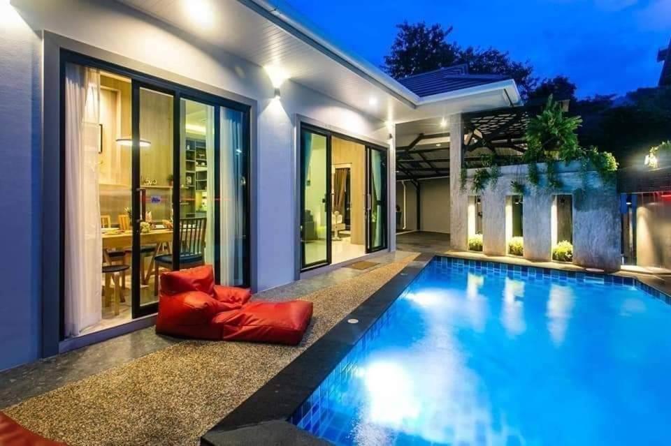 Nut & Non Pool Villa By Duangtham Ban Khlong Haeng Exterior foto