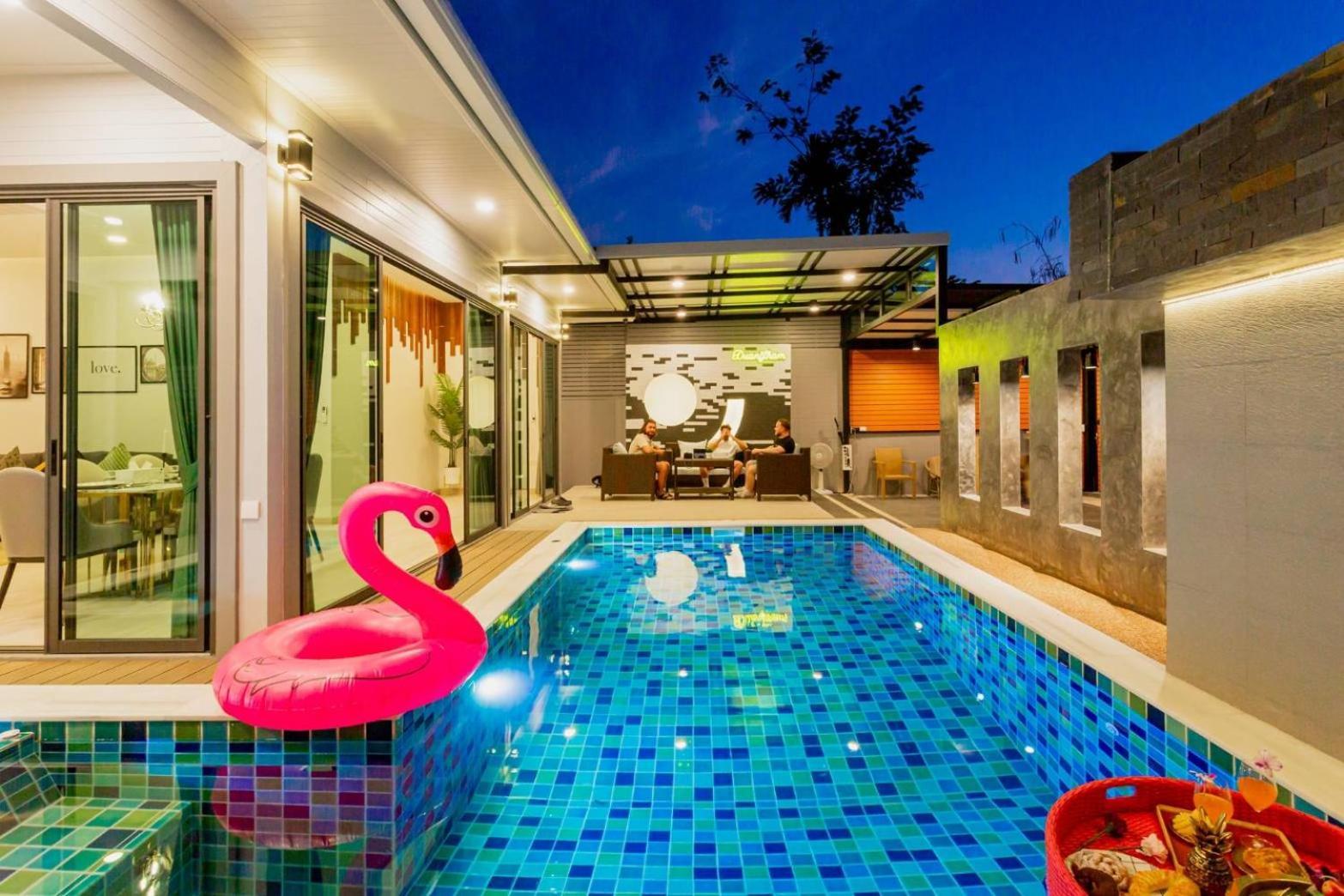 Nut & Non Pool Villa By Duangtham Ban Khlong Haeng Exterior foto
